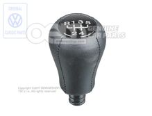 Hlavica radiacej páky (koža) čierna