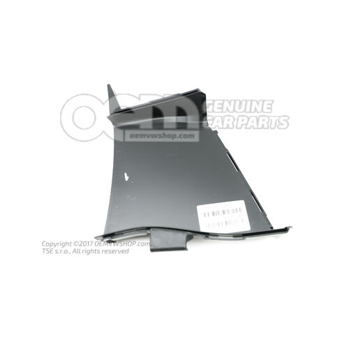 Air guide Satin black 5LA121763B 9B9