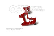 Držiak brzdy s vodiacimi čapmi