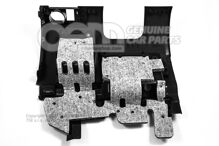 Úložná schránka duša (čierna)