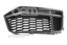 Chrómovaná vodiaca mriežka Audi TT / TTS Coupe / Roadster 8S (3)