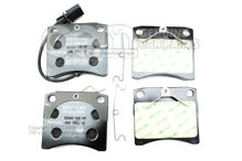 1 súprava brzd. obložení s indikáciou opotreb. pre kotúč. brzdu