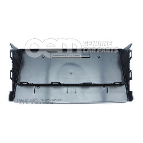 Držiak EČV saténovo čierna 5FA807287C9B9