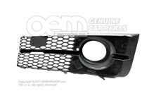 Mriežka vedenia vzduchu saténovo čierna (2)