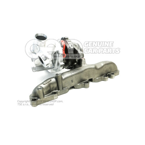 Zberné výfukové potrubie s turbodúchadlom 04L253020S