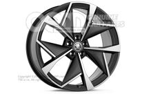 Hliníkový ráfik Čierna metalíza 5LG071491K FL8