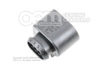 Ploché puzdro kontaktu s blokovacím mechanizmom kontaktu