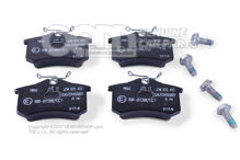 1 súprava brzd. obložení pre kotúčovú brzdu           'ECO' (2)