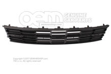 Mriežka odvetrávania saténová čierna