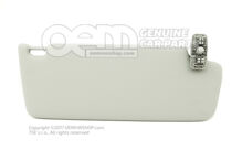 Slnečná clona so zrkadlom a krytom perlovo sivá 5G0857551AG2F4 (1)