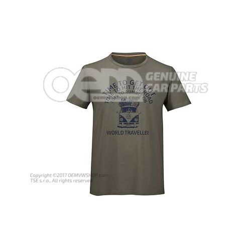 7E9084200F WN3 T-shirt, XXXL, men’s, olive, T1 print, Heritage Collection