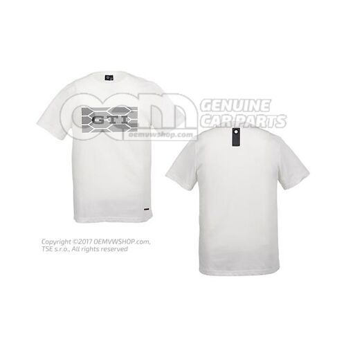 3A5084200E 54W T-shirt, XXL, unisex, White, GTI Collection