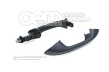 Kľučka dverí, s vonkajším základným náterom 5H0837205M GRU