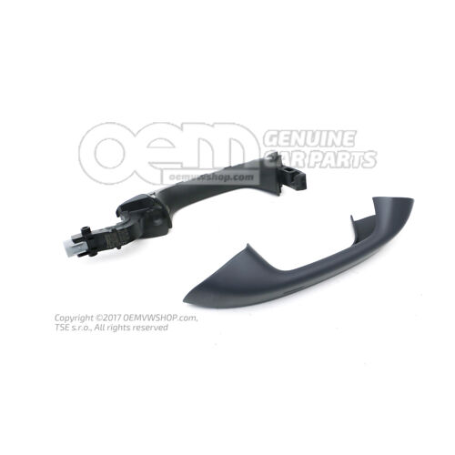 Kľučka dverí, s vonkajším základným náterom 5H0837205M GRU