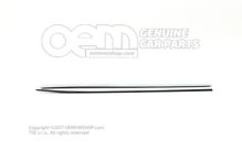 Ochranná lišta pre dvere lakovaná / čierny lesk