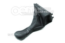 Hlavica radiacej páky s kufrom pre radiacu páku (koženku) saténová čierna Škoda Octavia 5E (1)