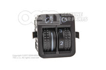 Regulátor osvetlenia prístrojov a nastavenia sklonu svetlometov