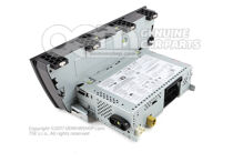 Autorádio saténová čierna/chróm. lesklá 6V0035871HIZY (1)