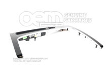 Krycí rám čierny, vysoko lesklý Audi Q5 80 (1)