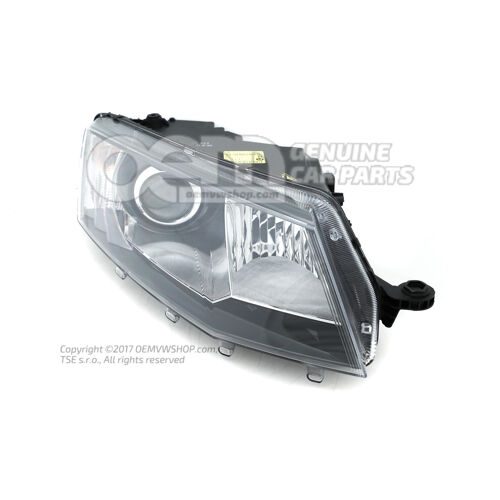 Dvojitý halogénový svetlomet pre plynovú výbojku