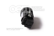 Spínač štart-stop saténovo čierna/biela 3V0905217AWHS (2)