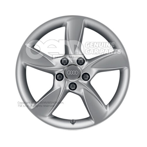 Hliníkový ráfik diamantové striebro