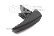 Rukoväť na uvoľnenie operadla saténová čierna