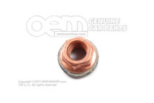 Šesťhranná matica s nákružkom samosvorná M8