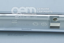 Lišta pre obloženie dverí saténová čierna / galvano / chróm s povrchovou úpravou Škoda Superb 3U (2)