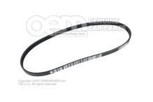 Rebrovaný klinový remeň