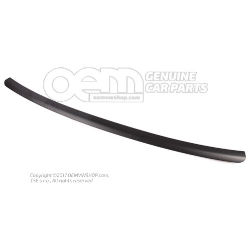 Ozdobná lišta nárazníka čierna Audi A4 / S4 / Avant / Quattro 8E