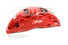 Audi RSQ8 červený strmeň bez brzdových doštičiek rozmer 420x40mm ľavý