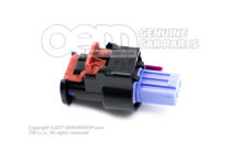 Flat contact housing connection piece temperature sensor4K0973702E (2)