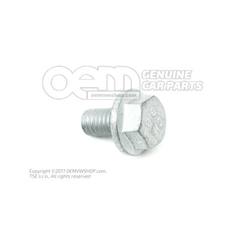 Skrutka so šesťhrannou prírubou M6X10