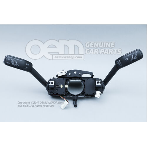 Komb. spínač stĺpika riadenia čierna/biela