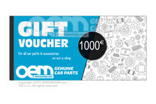 oemVWshop Darčeková karta - 100 €