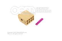 Puzdro s plochými kontaktmi s blokovaním kontaktu (2)