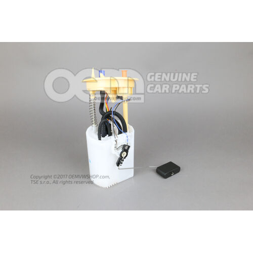 Palivová podávacia jednotka a snímač pre ukazovateľ zásoby paliva 5Q0919050BC