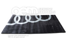 85E087703 Garage carpet With "Audi rings" logo (3)