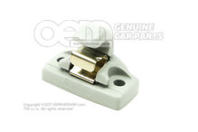 Držiak slnečnej clony perleťovo šedý (3)