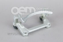 Držiak brzdy s vodiacimi čapmi