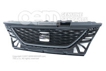 Maska chladiča saténová čierna Seat Mii 1S