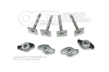 1 súprava upevň. dielov