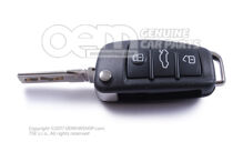 Hlavný kľúč s vnútornou koľajnicovou časťou s prekladačom (skladací bit) (1)