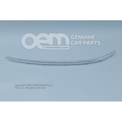 Ozdobná lišta pre chrómovaný nárazník Škoda Superb 3U