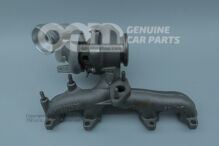 Zberné výfukové potrubie s turbodúchadlom