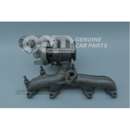 Zberné výfukové potrubie s turbodúchadlom