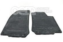 1 sada podložiek pod nohy (gumová) čierna Volkswagen Touareg 7L (1)