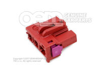 Puzdro s plochými kontaktmi s blokovaním kontaktu Puzdro s plochými kontaktmi s blokovaním kontaktu