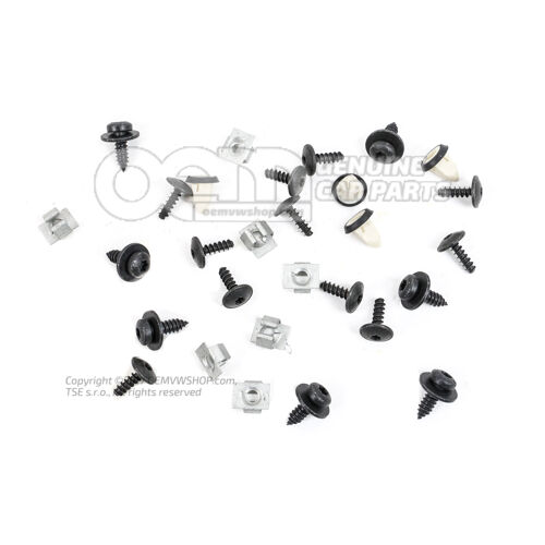 1 súprava upevň. dielov